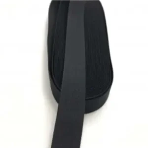 Lastik En 3 cm 10 Metre Siyah